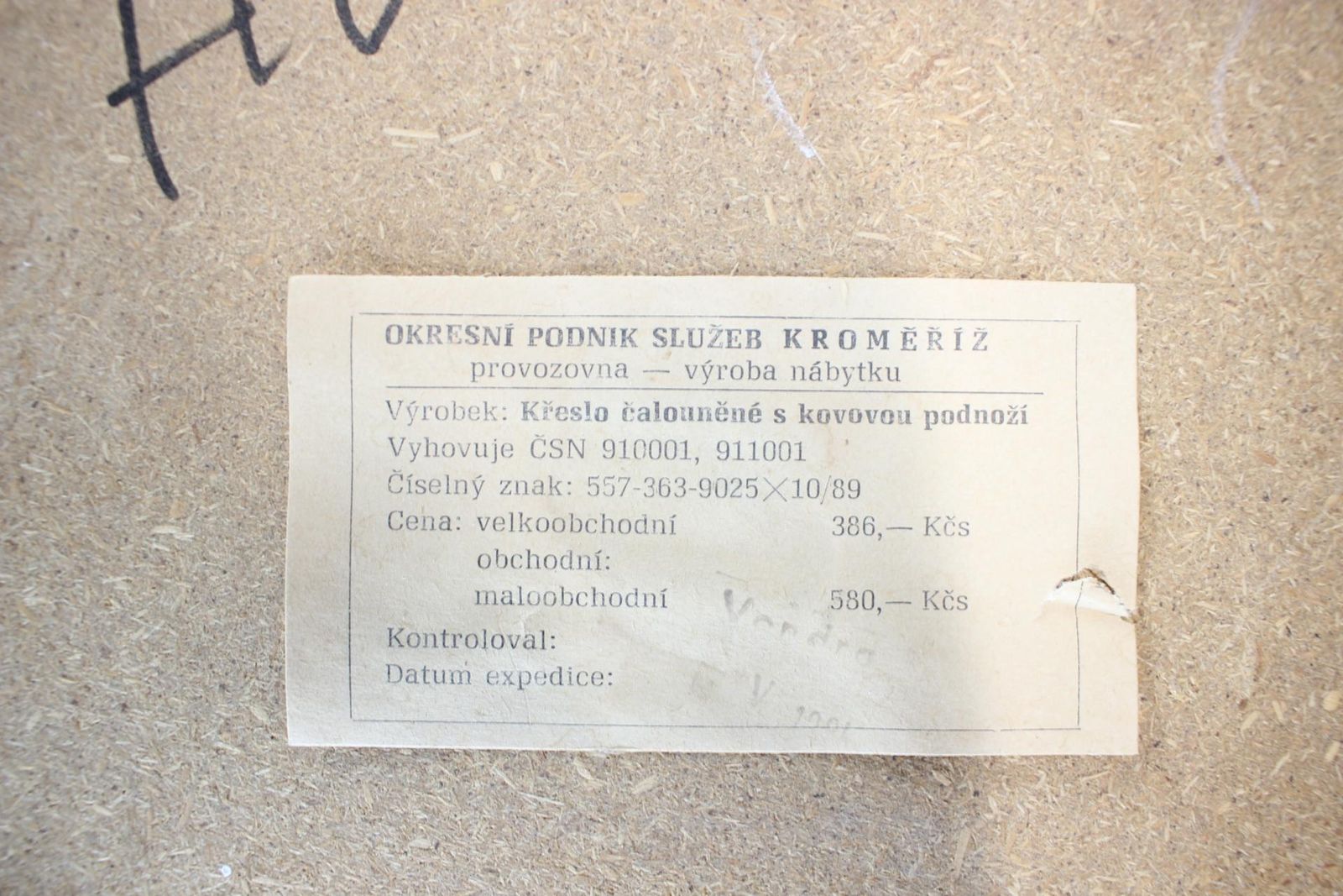 Midcentury Chairs By Kroměříž, 1950 photo vintage