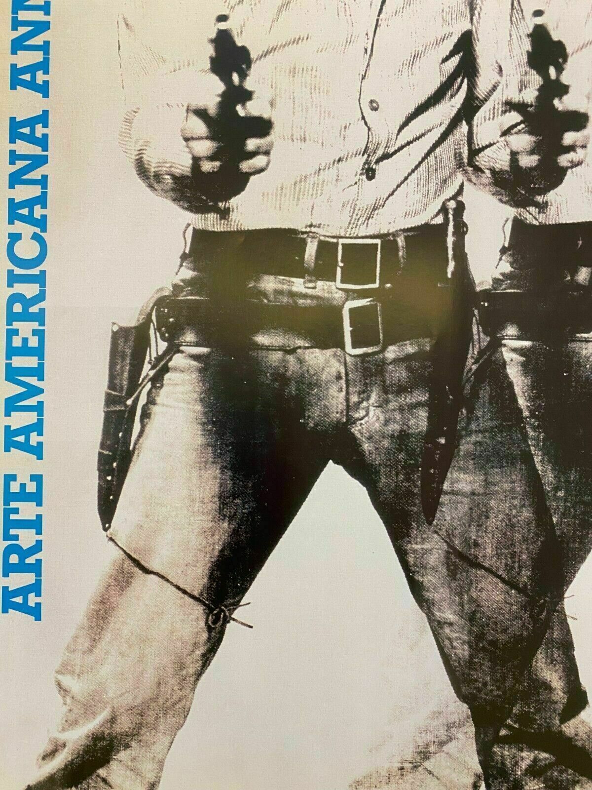 350.0 Andy Warhol, 1987   Arte Americana (Elvis Presley) Original Vintage Poster Printed In Offset Lithography   Cm 98 X 68   In 38,6 X 26,7 photo