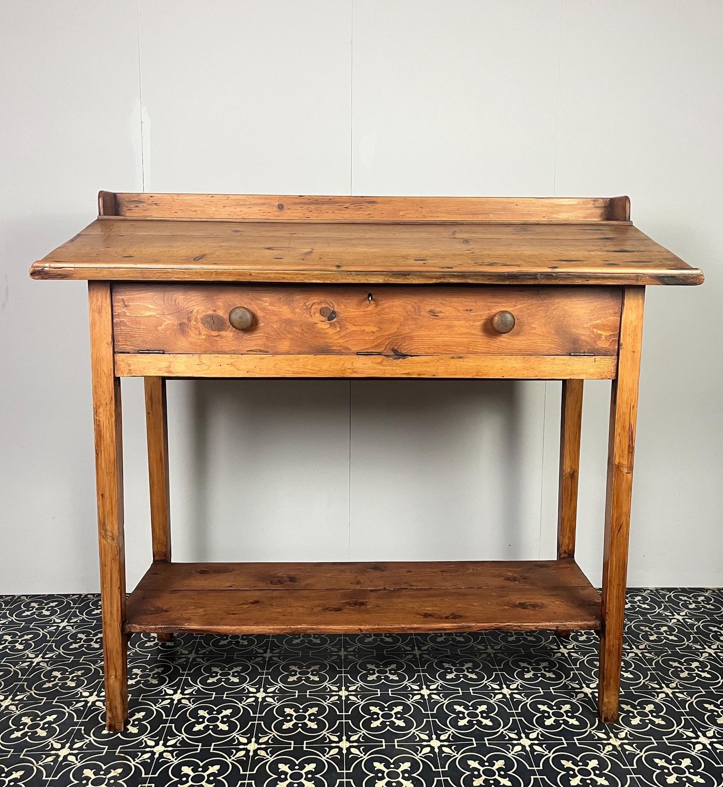 Edwardian Pitch Pine Clerk Desk, Office Furniture, Kitchen Cabinet, Sturdy Accessories, Book Stand, Architecture Storage, Antique Drawers photo Furniture