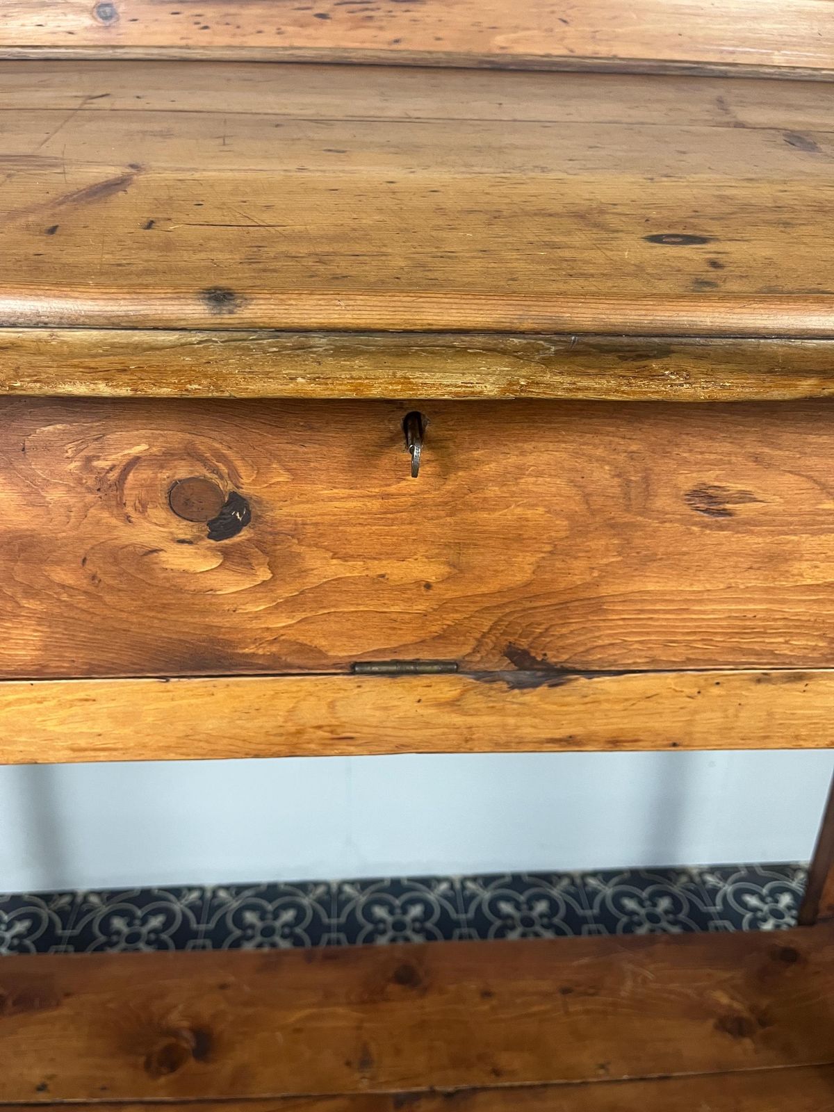 Edwardian Pitch Pine Clerk Desk, Office Furniture, Kitchen Cabinet, Sturdy Accessories, Book Stand, Architecture Storage, Antique Drawers photo buy