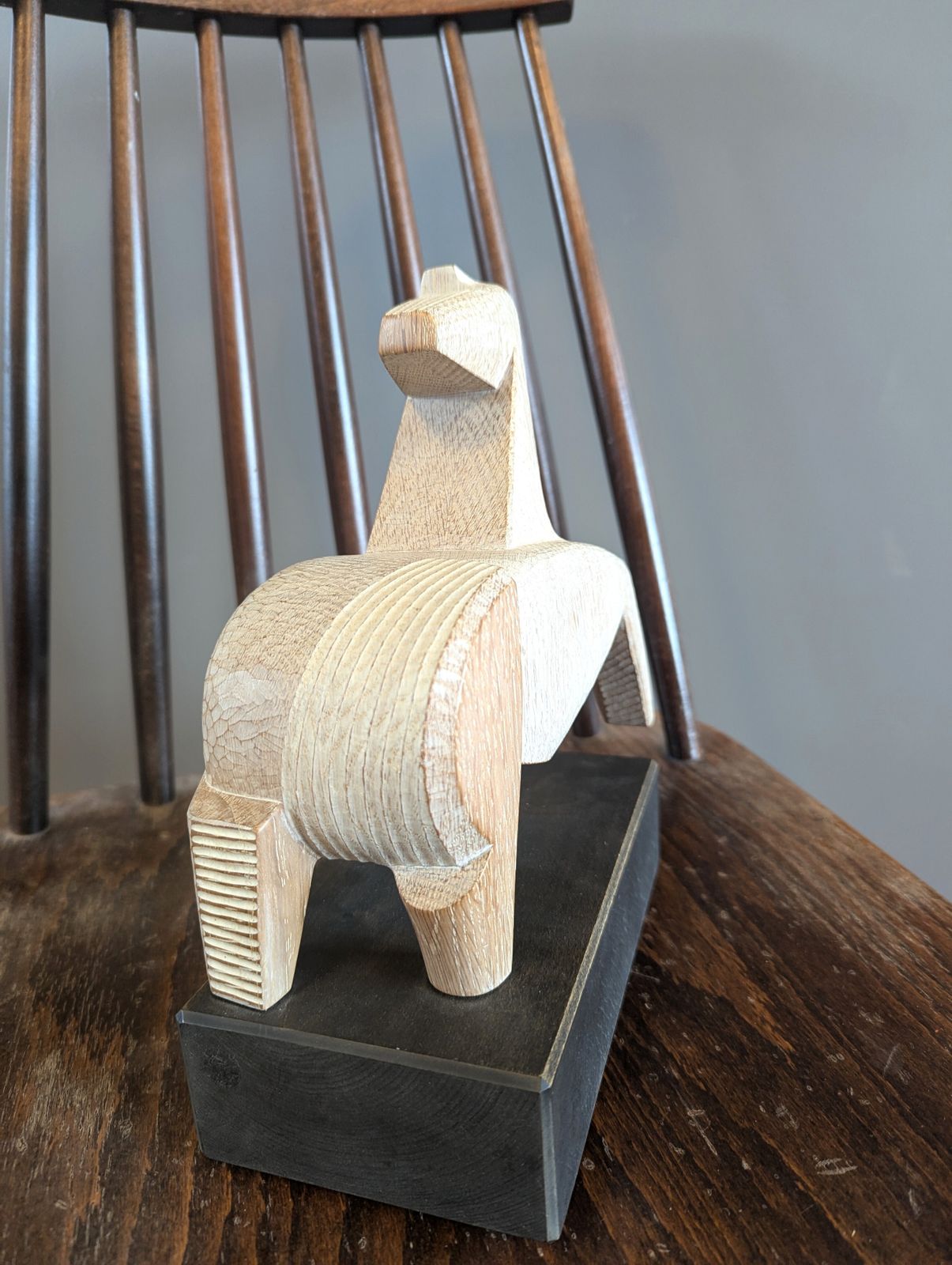 Wooden Horse, 1990s, Modernist photo Art