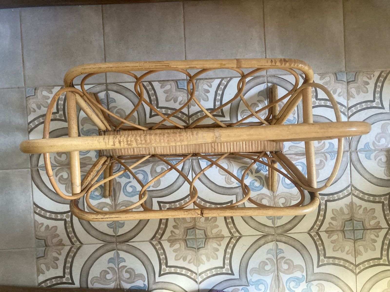 1970s Retro Magazine Rack photo for sale