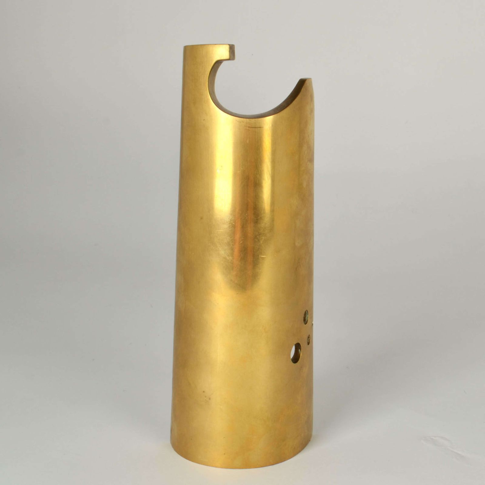 Brass Sculpture Of Abstract Figure 1970's photo furniture