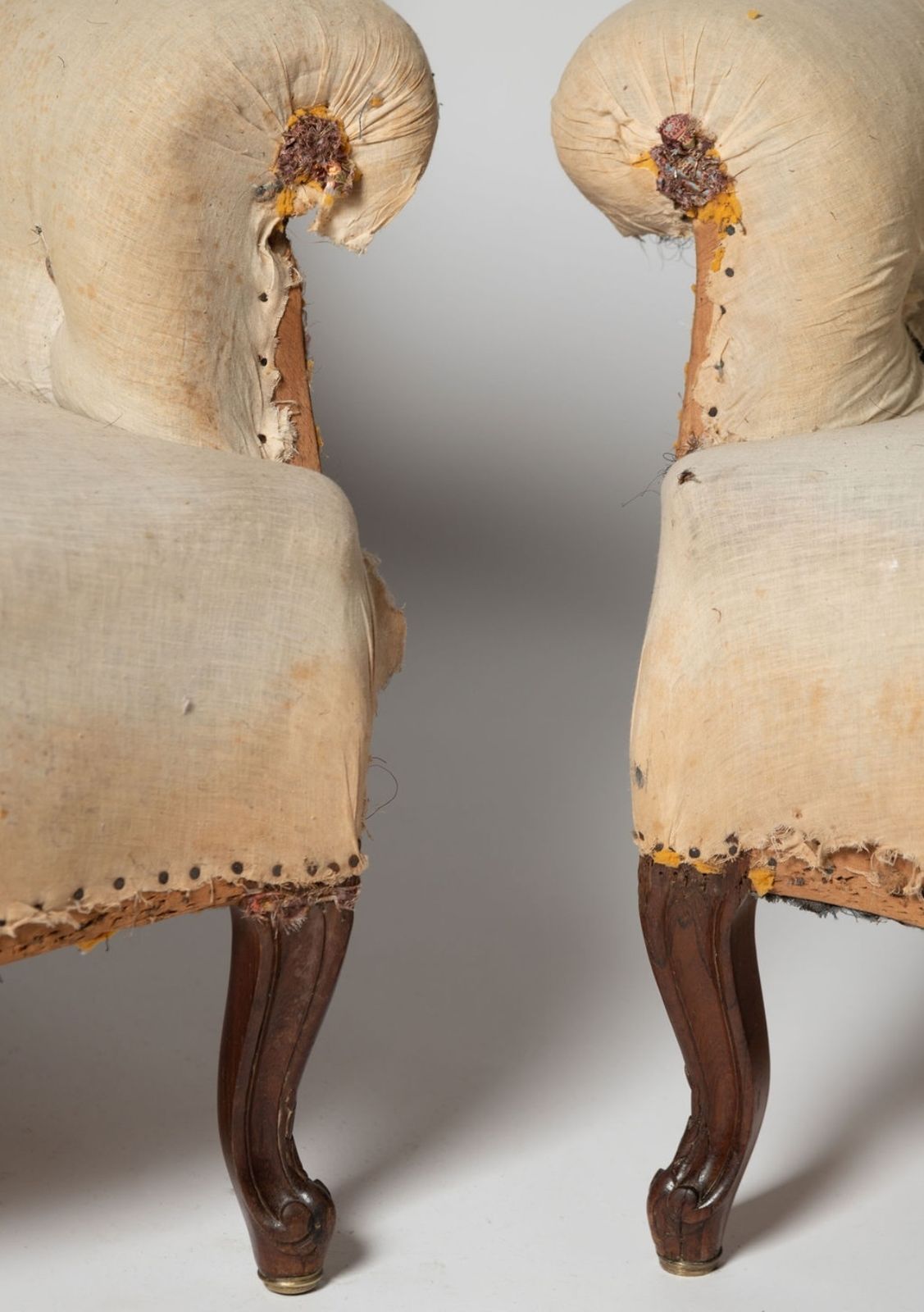 Antique French Pair Of Chairs, 1800s photo furniture