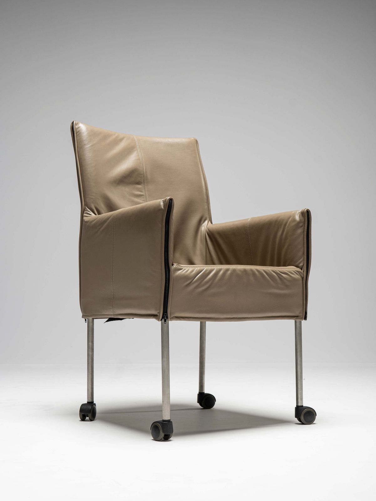 499.0 Set Of 4 Chairs In Style Of 'Chaplin' Chair By Gerard Van Den Berg For Montis, Holland, 1990s photo