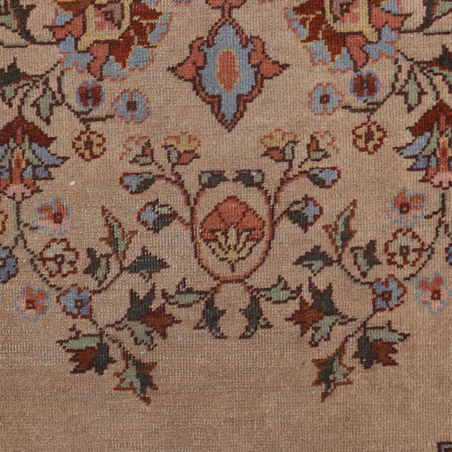 Antique Kula Carpet Wool Heavy Knot Turkey 86 X 47 In photo Textiles
