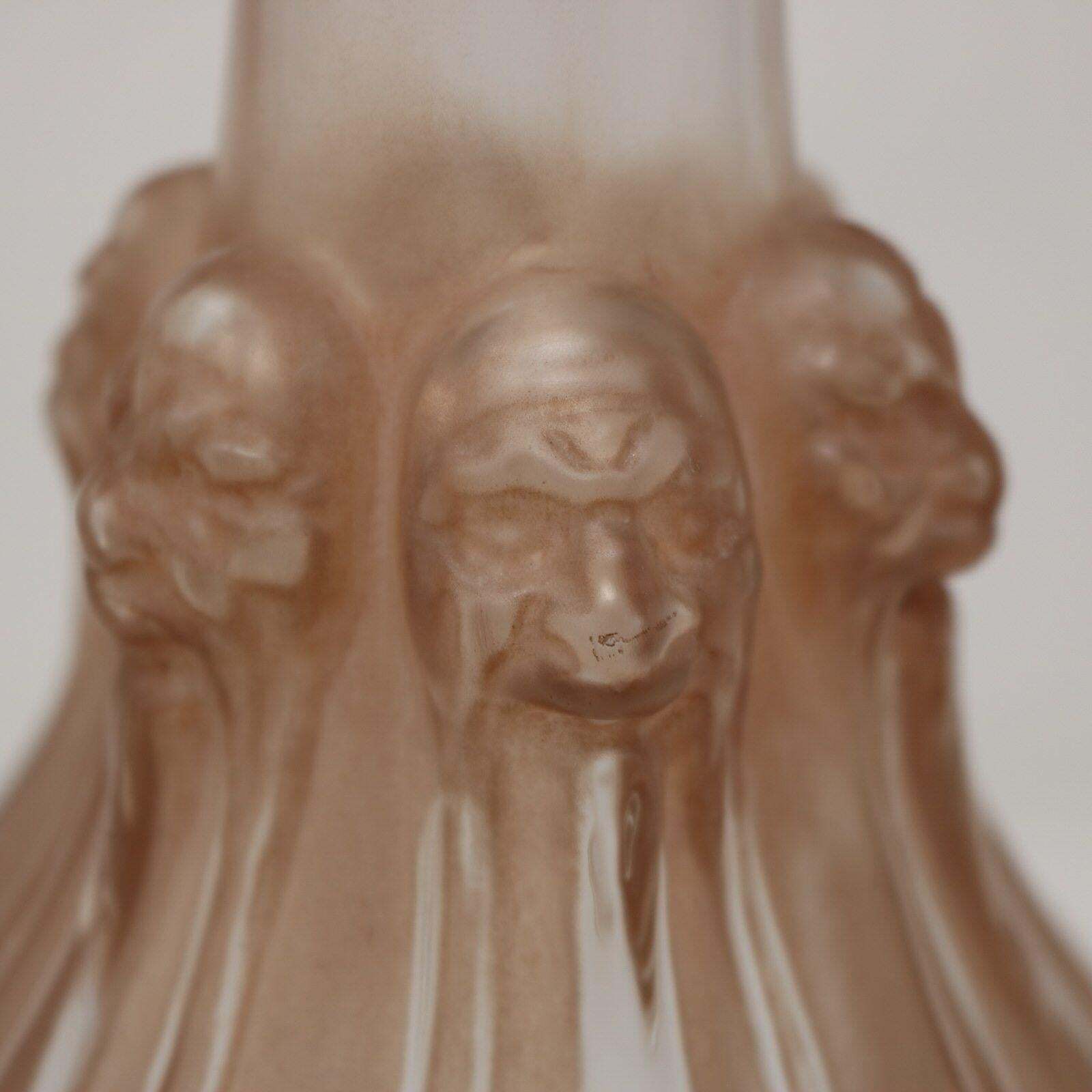 Home Decor Rene Lalique Glass 'Six Tetes' Decanter photo