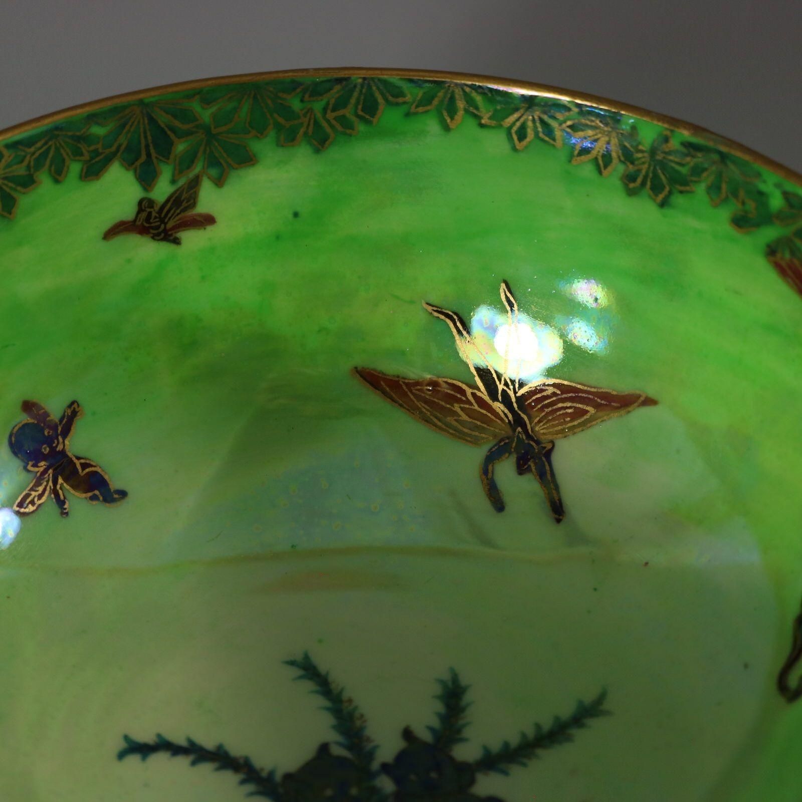 Wedgwood Flame Fairyland Lustre Imperial Bowl photo buy