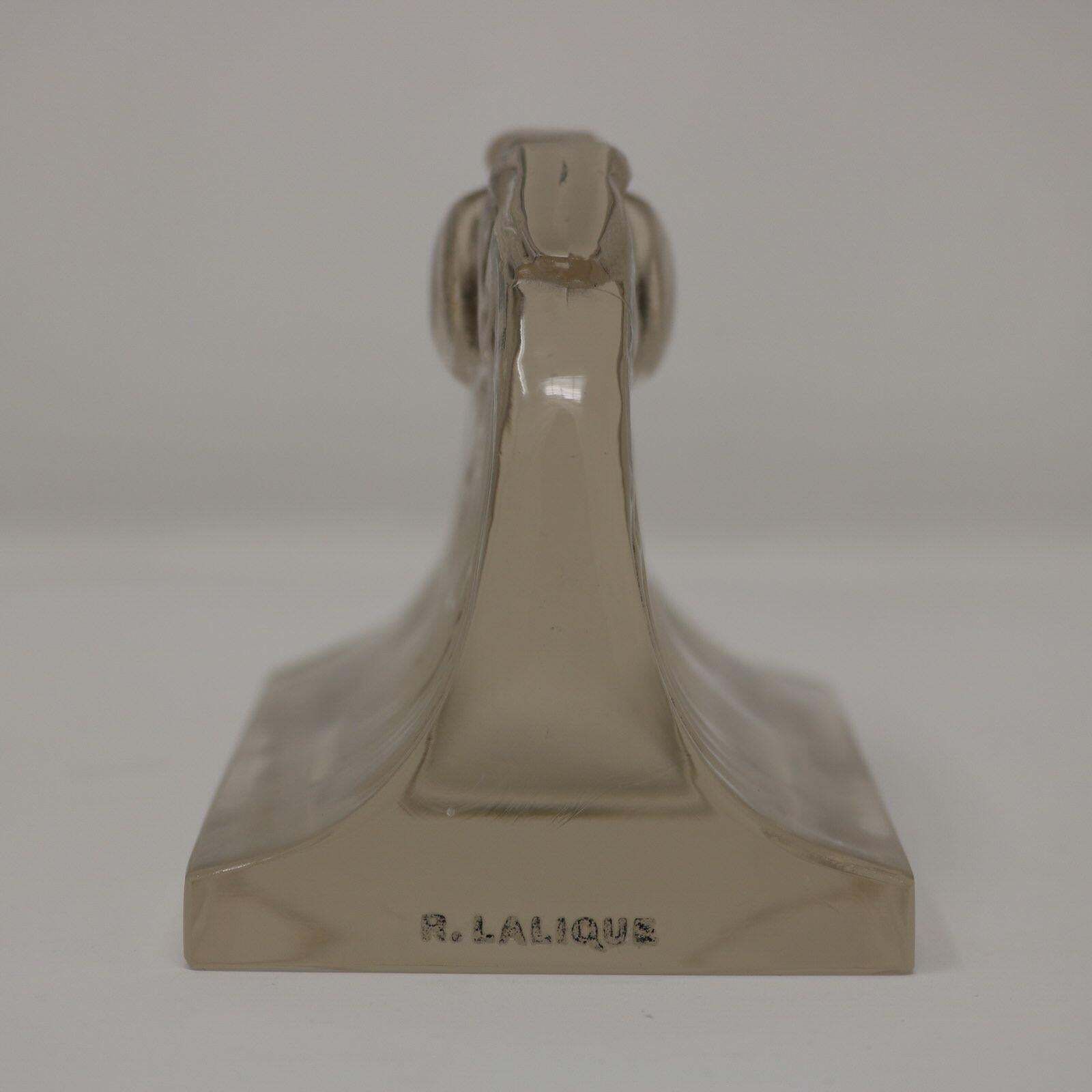 Rene Lalique Glass 'Deux Aigles' Paperweight photo Home Decor