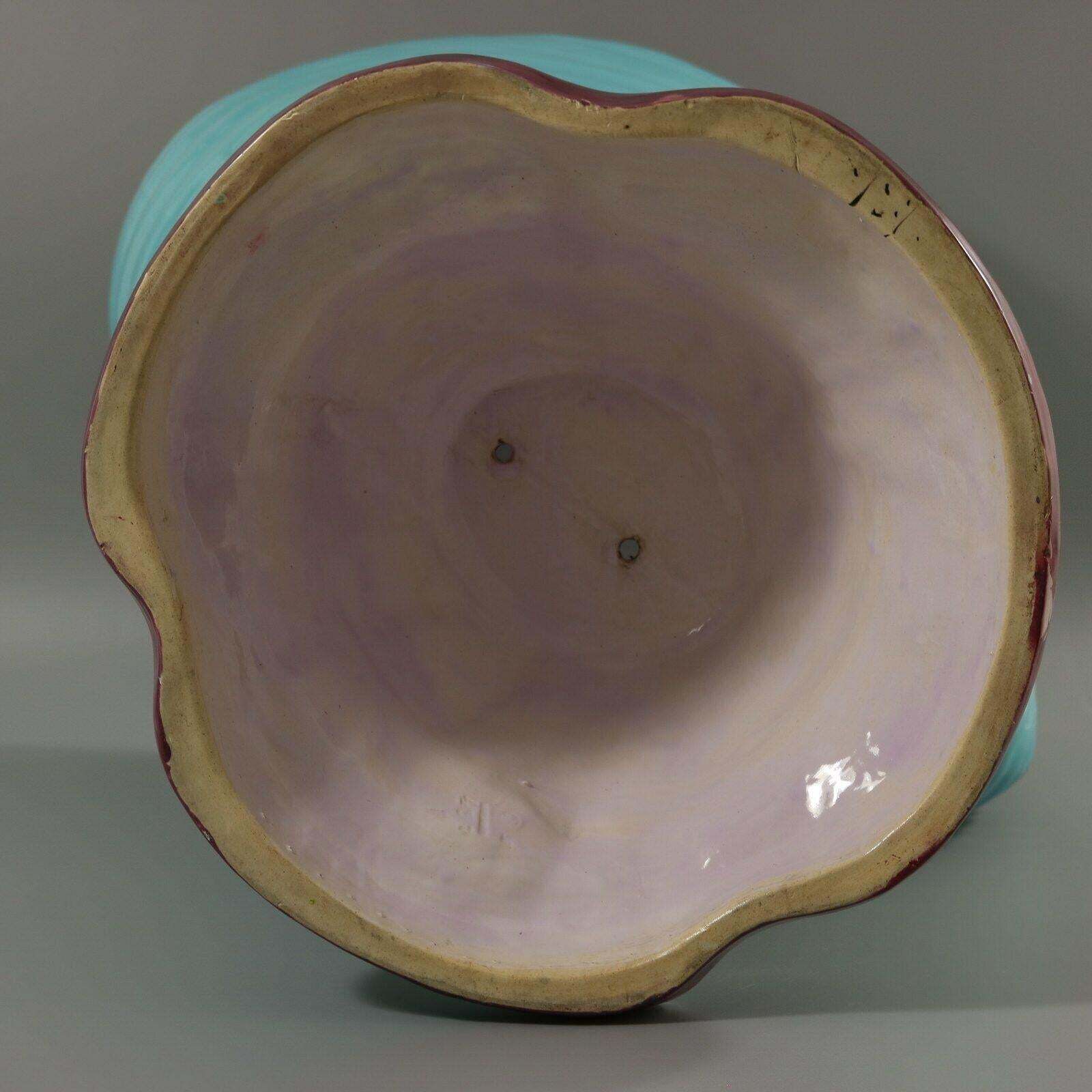 7085.0 Minton Majolica Nautilus Shell bloempot photo