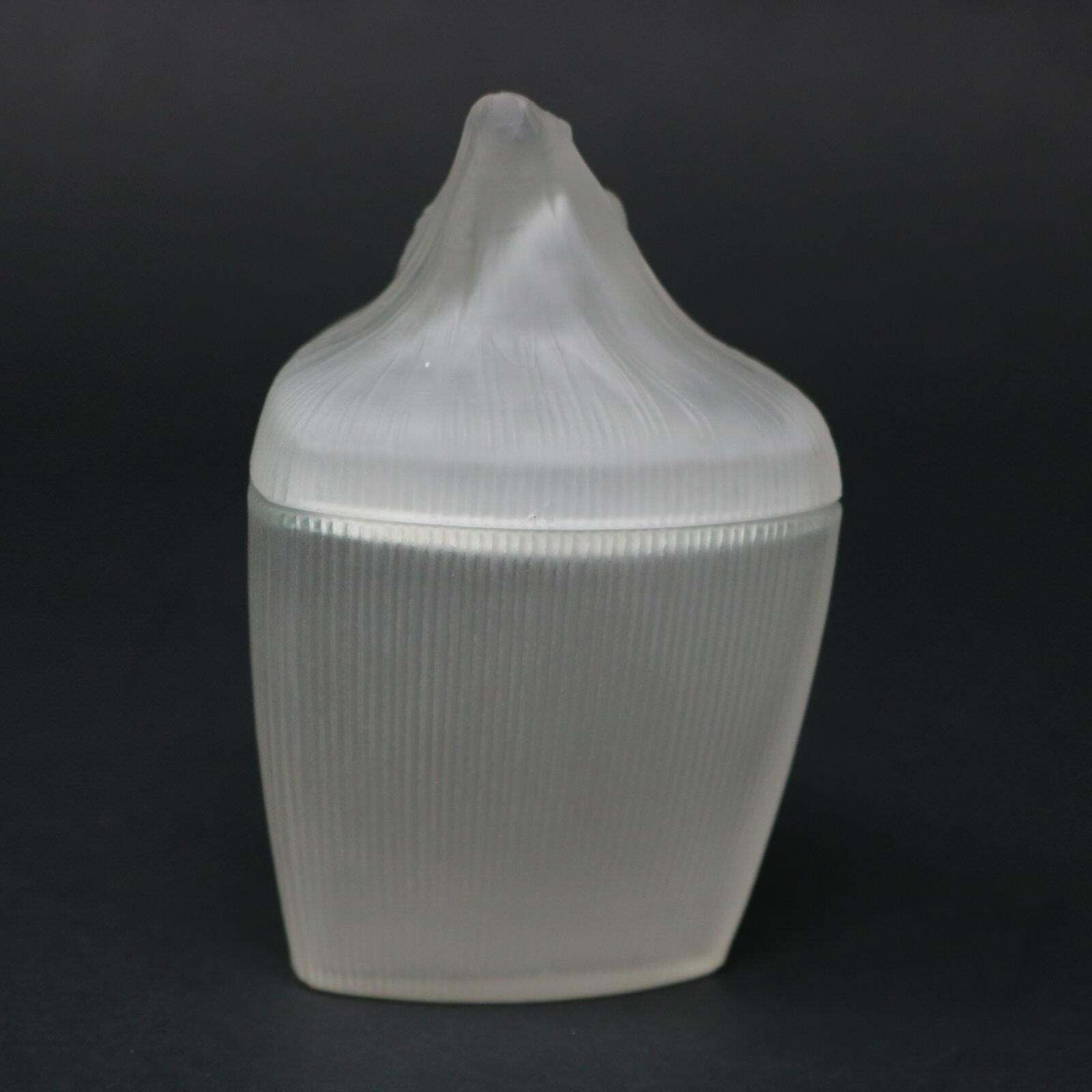 Rene Lalique Frosted Glass 'Tete Femme' Ointment Jar photo Home Decor