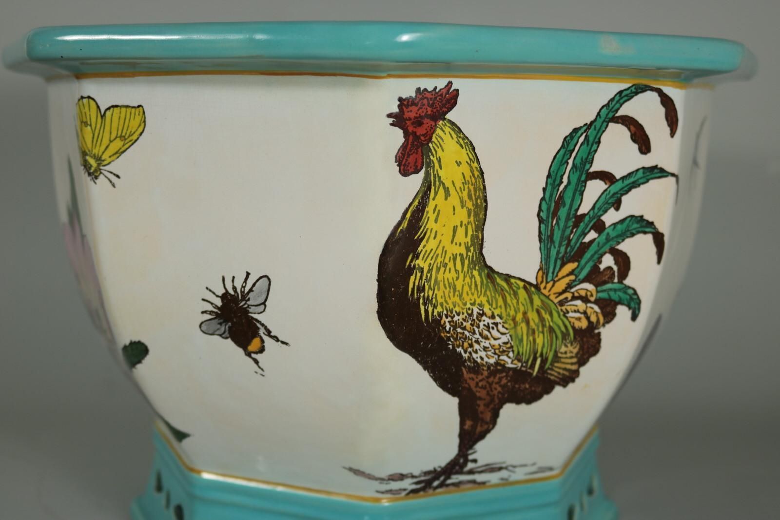 photo buy Minton Majolica 'Naturalist' Jardiniere By W.S Coleman