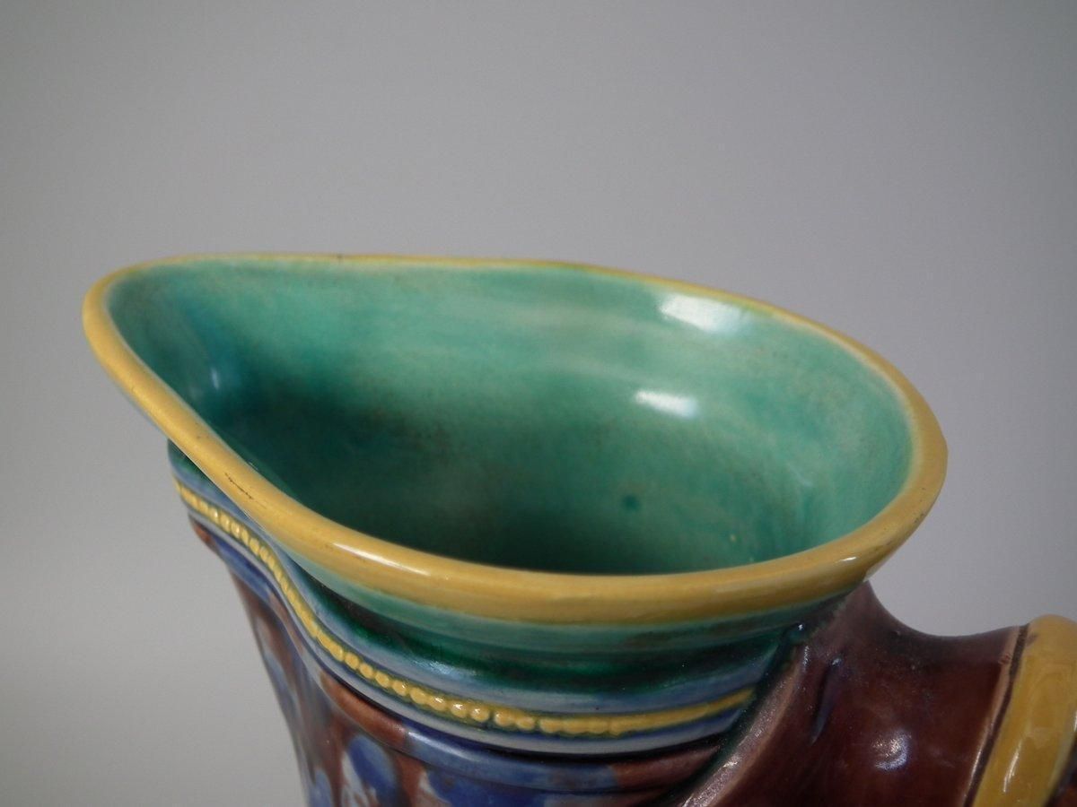 Minton Majolica Renaissance Revival Jug Or Pitcher photo vintage