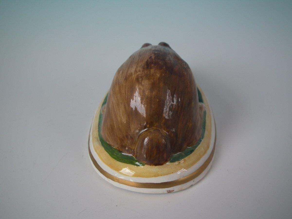 Staffordshire Porcellaneous Rabbit Figure photo Home Decor