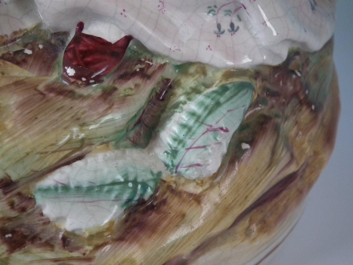 photo for sale Large Staffordshire Red Riding Hood And Wolf Figure