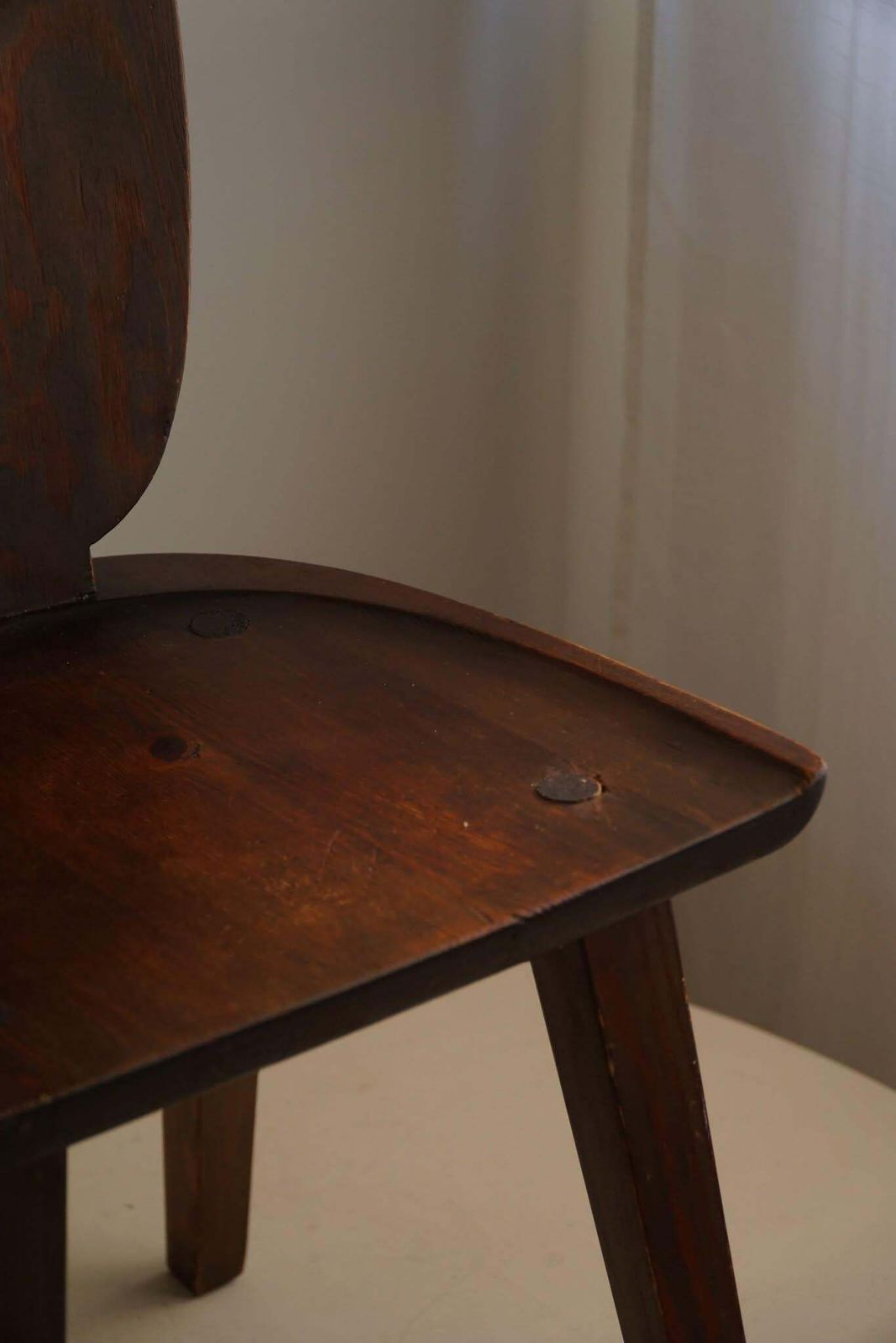 Primitive Swedish Pine Chair, Carl Malmsten Style, Early 20th Century photo buy