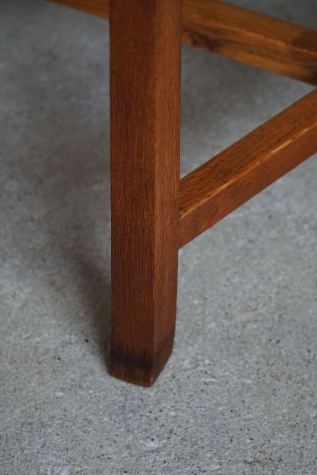 Classic Armchair In Oak & Lambswool Seat, Danish Mid Century Modern, 1950s photo buy