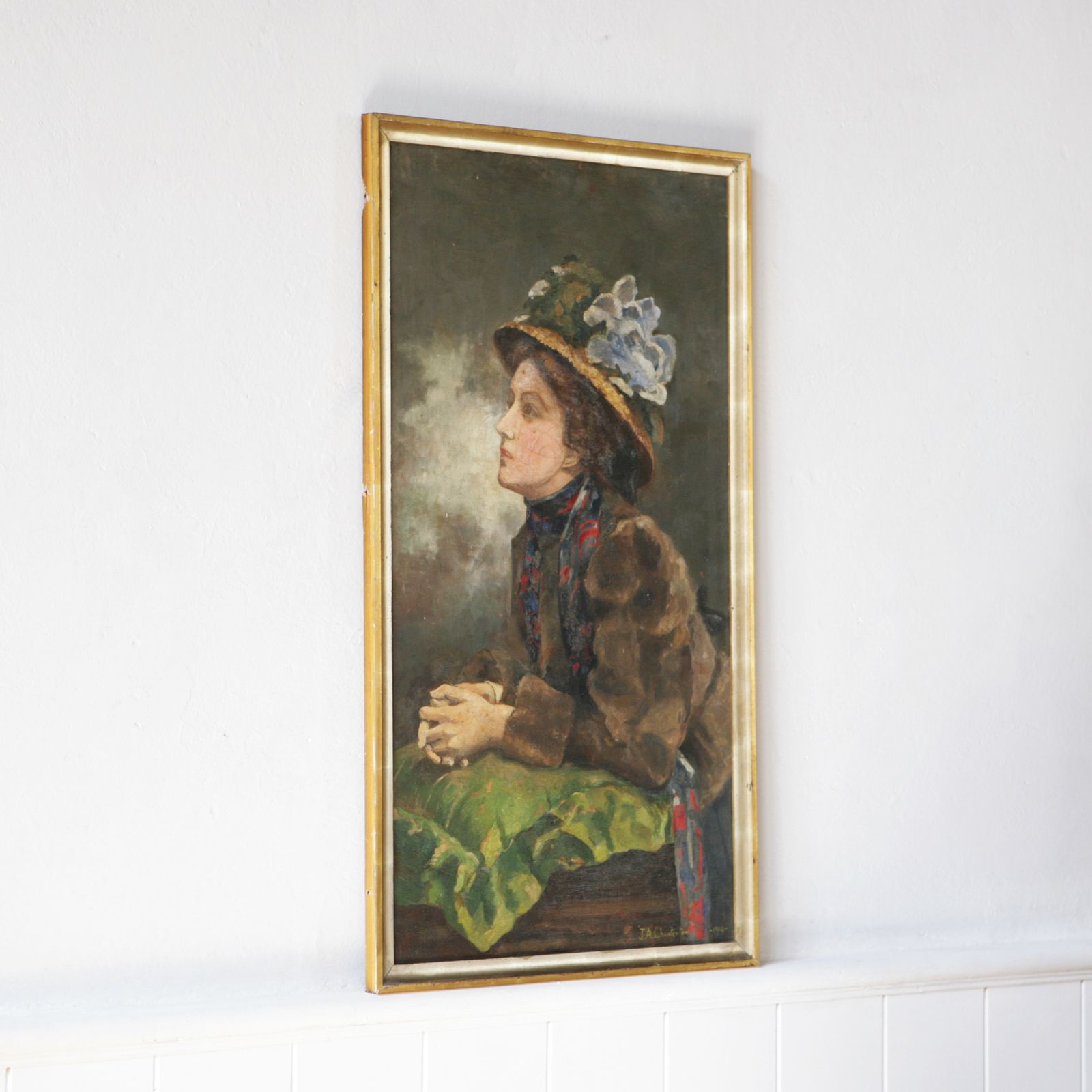 Early C20th Portrait Of A Lady photo Art
