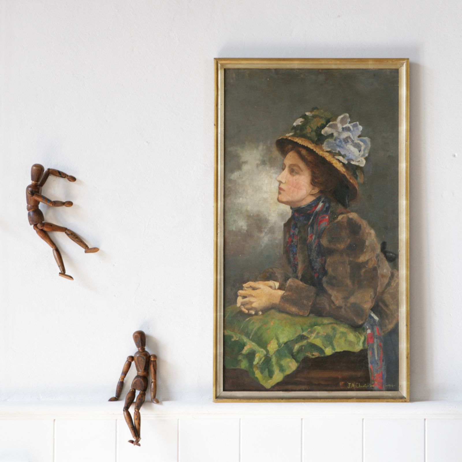 Early C20th Portrait Of A Lady photo vinterior