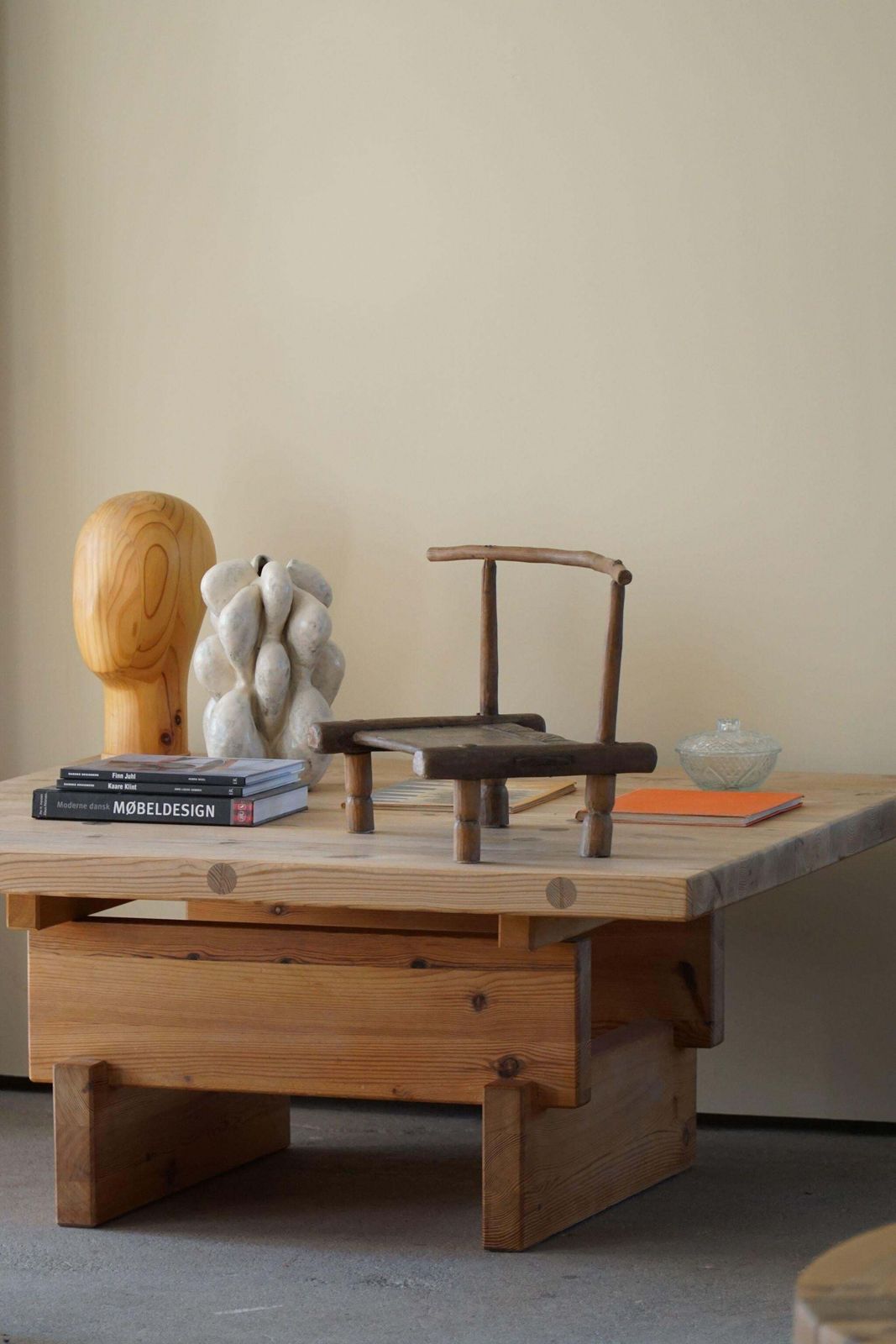 Antique African Wabi Sabi Stool / Chair, Decorative Object, Early 20th Century photo furniture