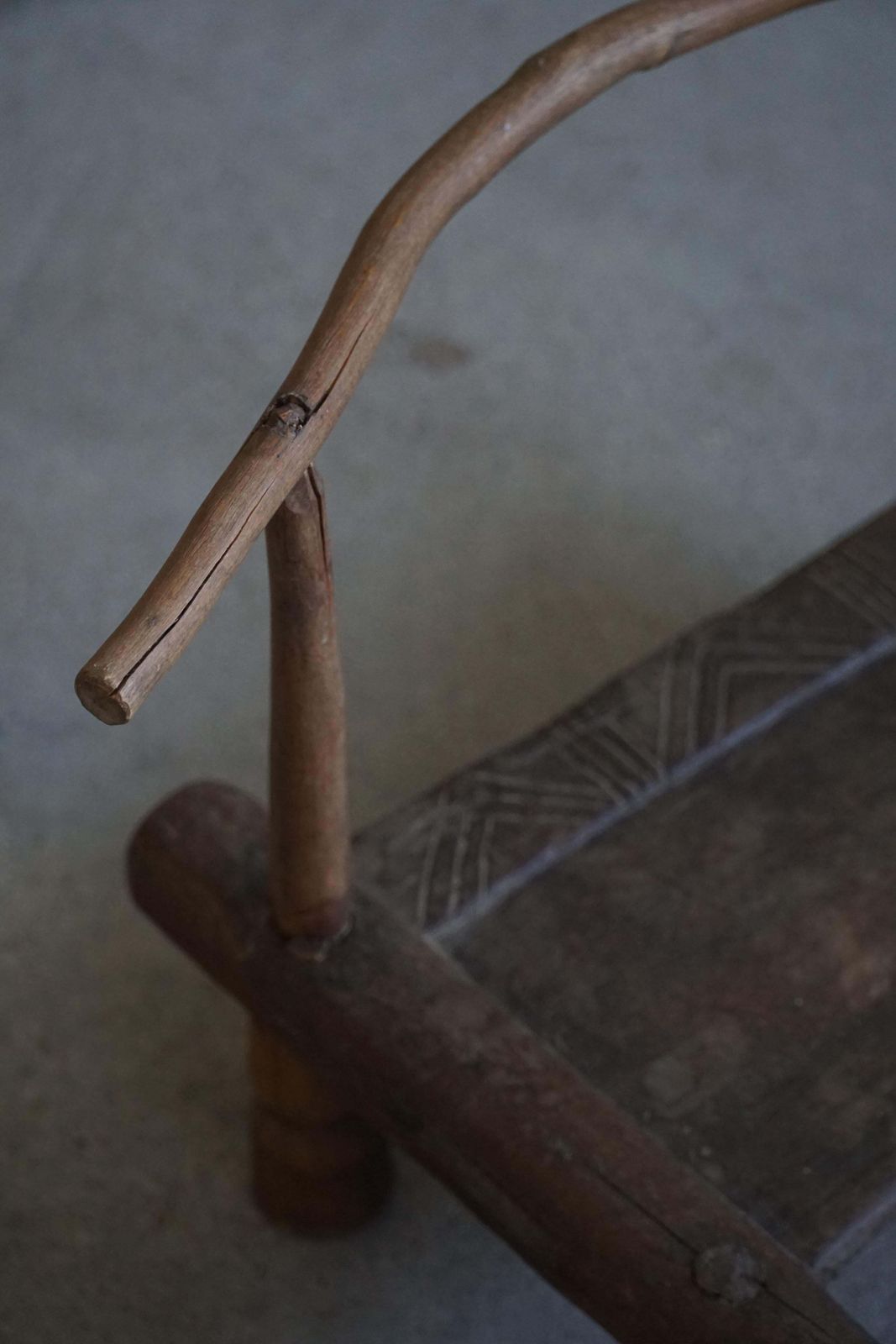Antique African Wabi Sabi Stool / Chair, Decorative Object, Early 20th Century photo buy
