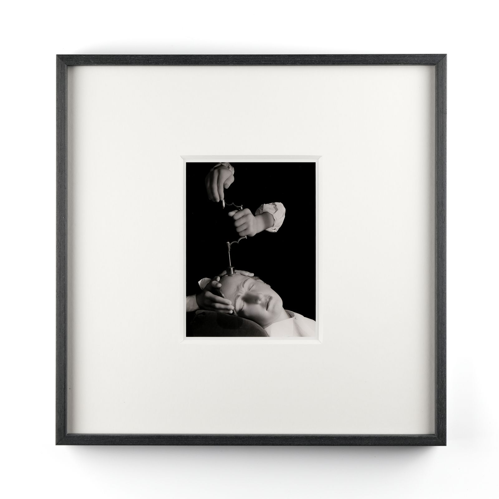 Herbert List "Trepanation (Skull Operation)" Estate Stamped Framed Print, 1944 photo furniture