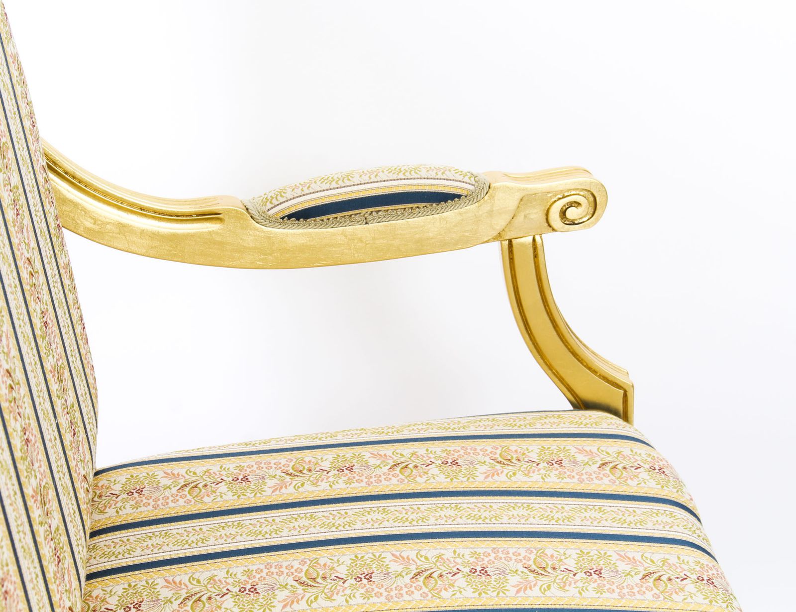 4250.0 Bespoke Pair Armchairs & Sofa   French Louis XVI Giltwood Suite photo