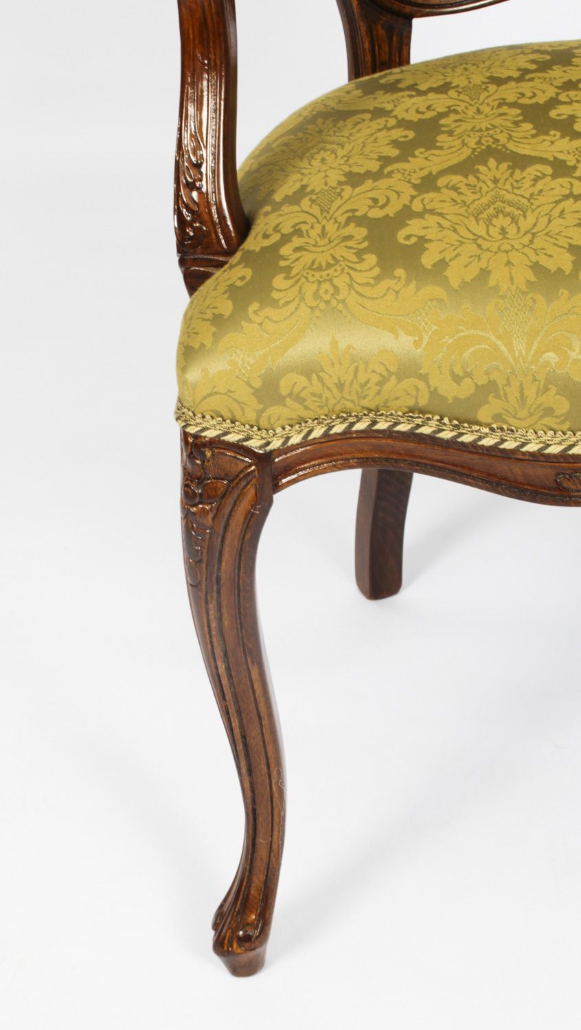 Furniture Bespoke Set Of 12  Louis XVI Revival Dining Chairs Available To Order photo