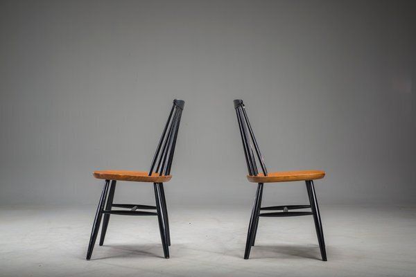 photo furniture Fanett Dining Chairs By Ilmari Tapiovaara, 1960s, Set Of 2