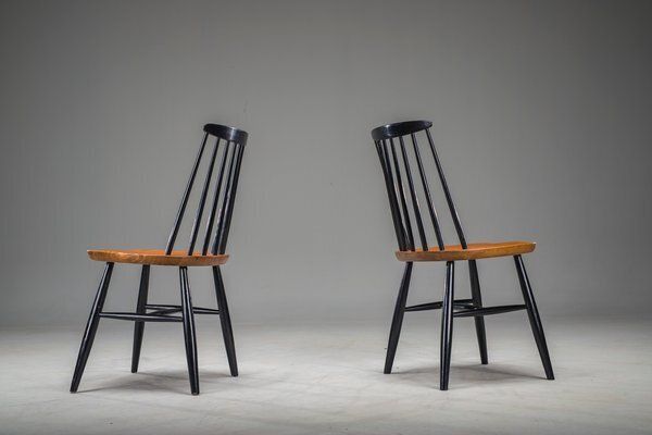 photo for sale Fanett Dining Chairs By Ilmari Tapiovaara, 1960s, Set Of 2