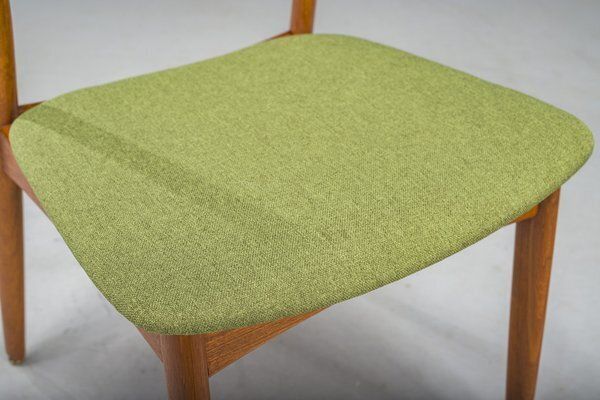 Furniture Dining Teak Chairs Attributed To R. Borregaard For Viborg, 1970s, Set Of 2 photo
