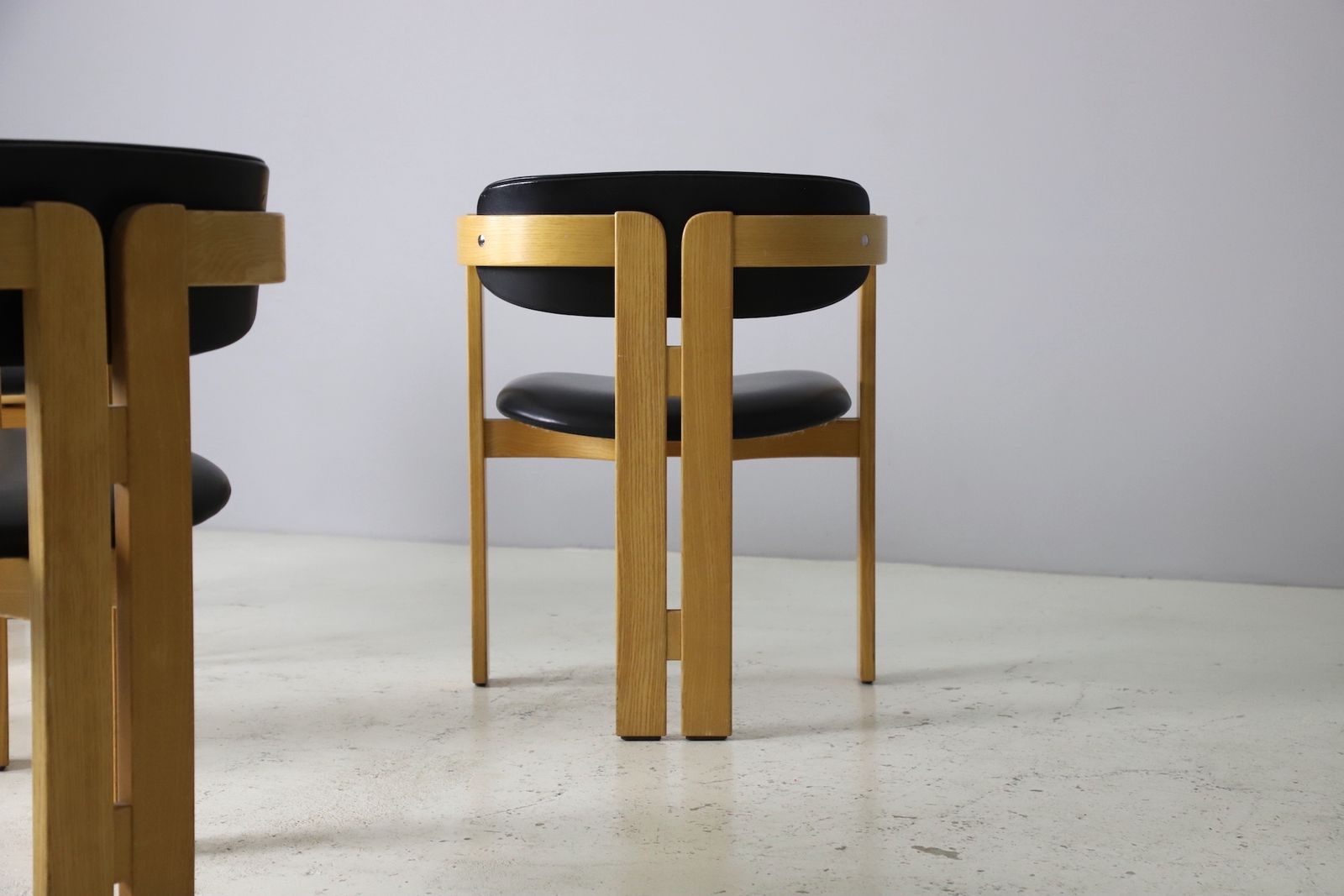 Italian Dining Chairs In The Manner Of Tobia Scarpa photo Furniture