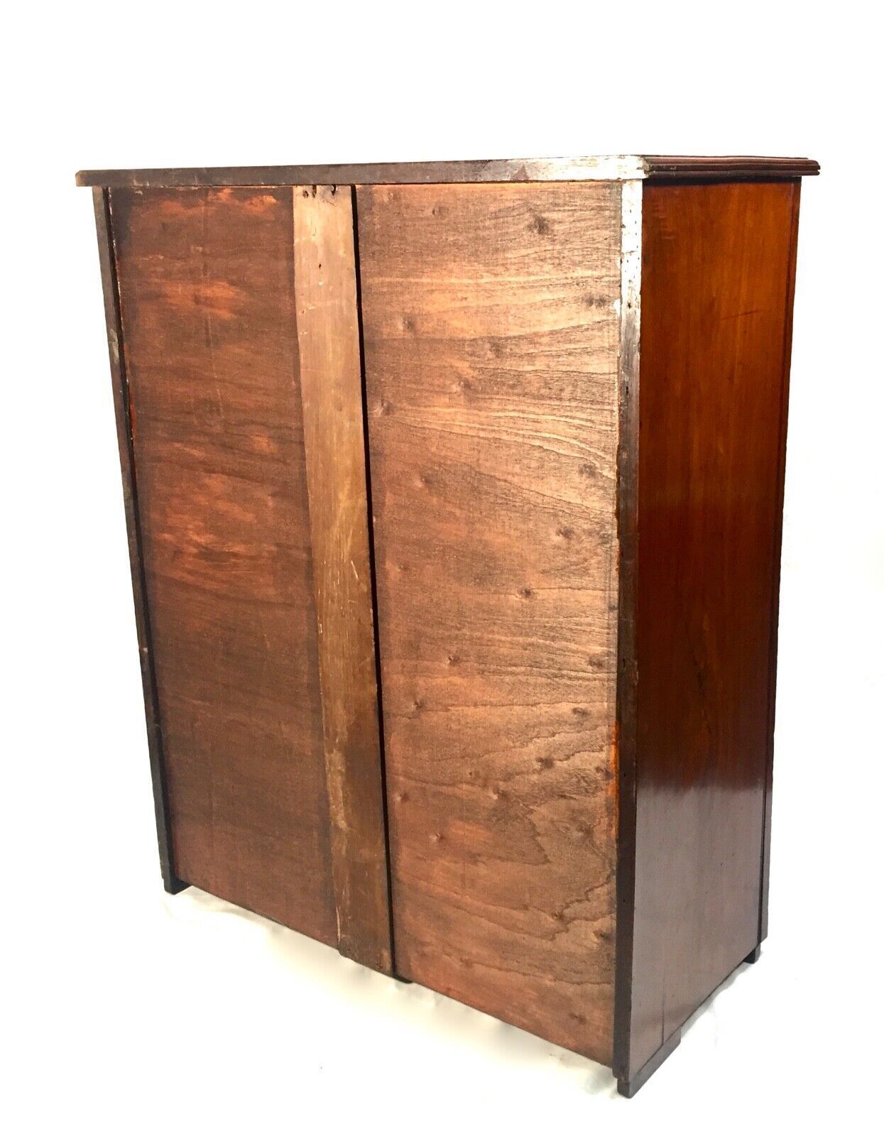 photo buy Antique Mahogany Wood Victorian Architects Plan Chest Of Drawers / Cabinet 1880