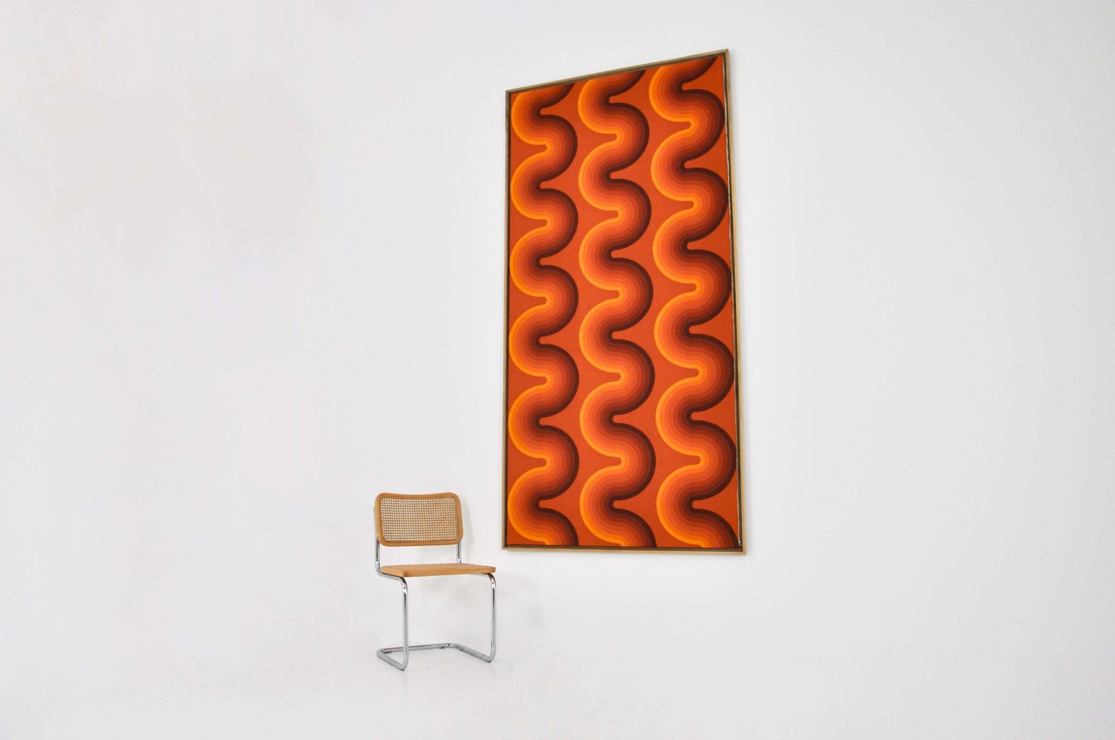 Fabric Board By Verner Panton For Mira Spectrum, 1970s photo vinterior
