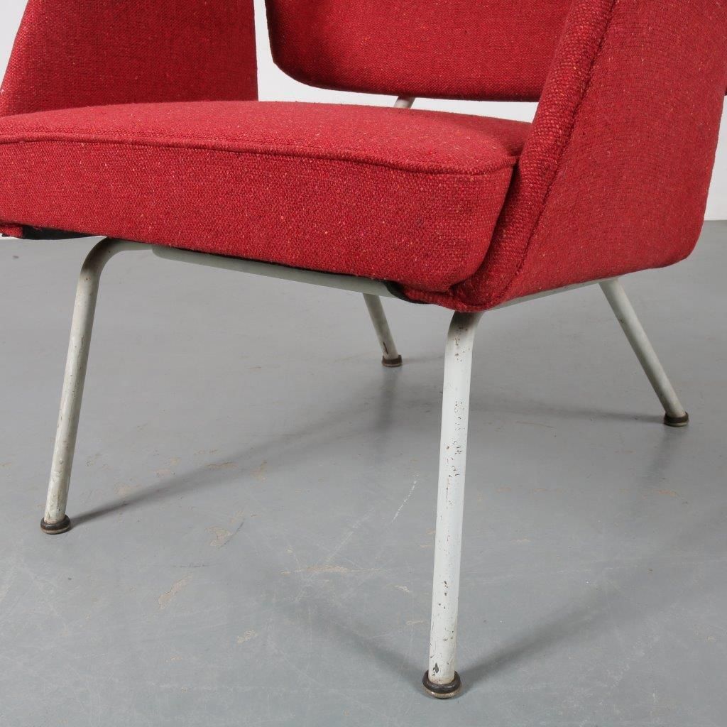 Furniture 1956 Unique German Lounge Chair By Herbert Hirche photo