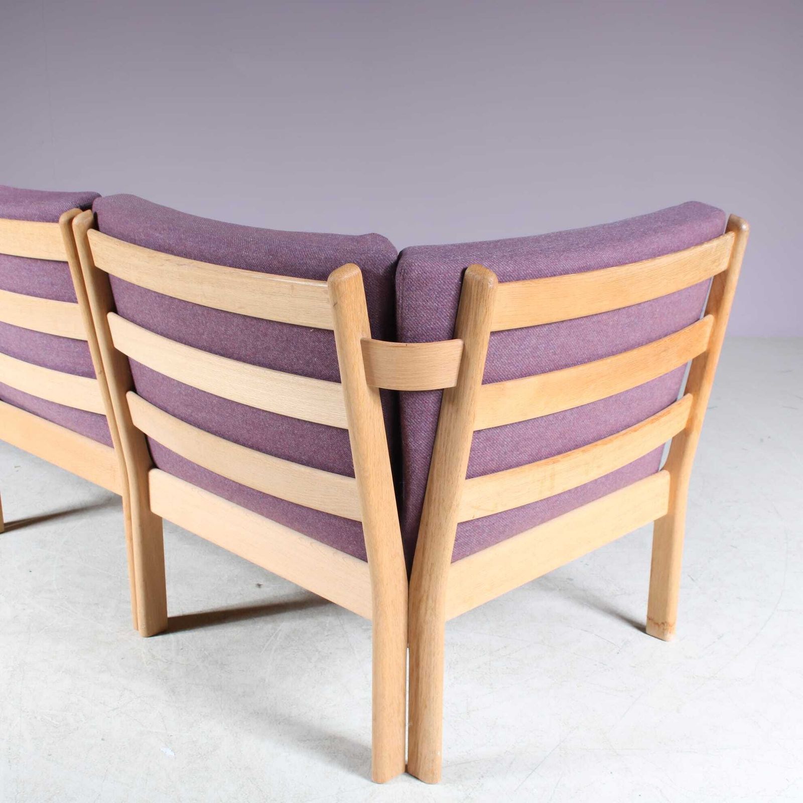 1980s “Ge280” Corner Sofa By Hans J. Wegner For Getama, Denmark