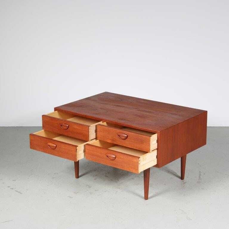 1960s Drawer Cabinet By Kai Kristiansen For Feldballes Mobelfabrik, Denmark photo buy