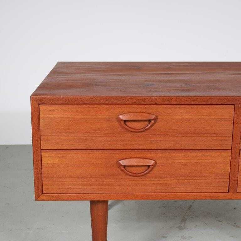 Furniture 1960s Drawer Cabinet By Kai Kristiansen For Feldballes Mobelfabrik, Denmark photo