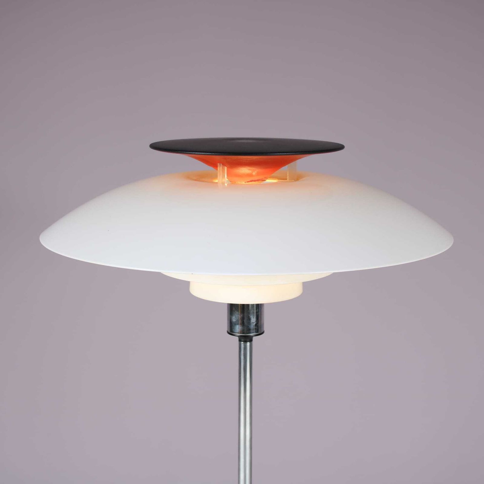 1970s Poul Henningsen “Ph80” Floor Lamp For Louis Poulsen, Denmark photo for sale
