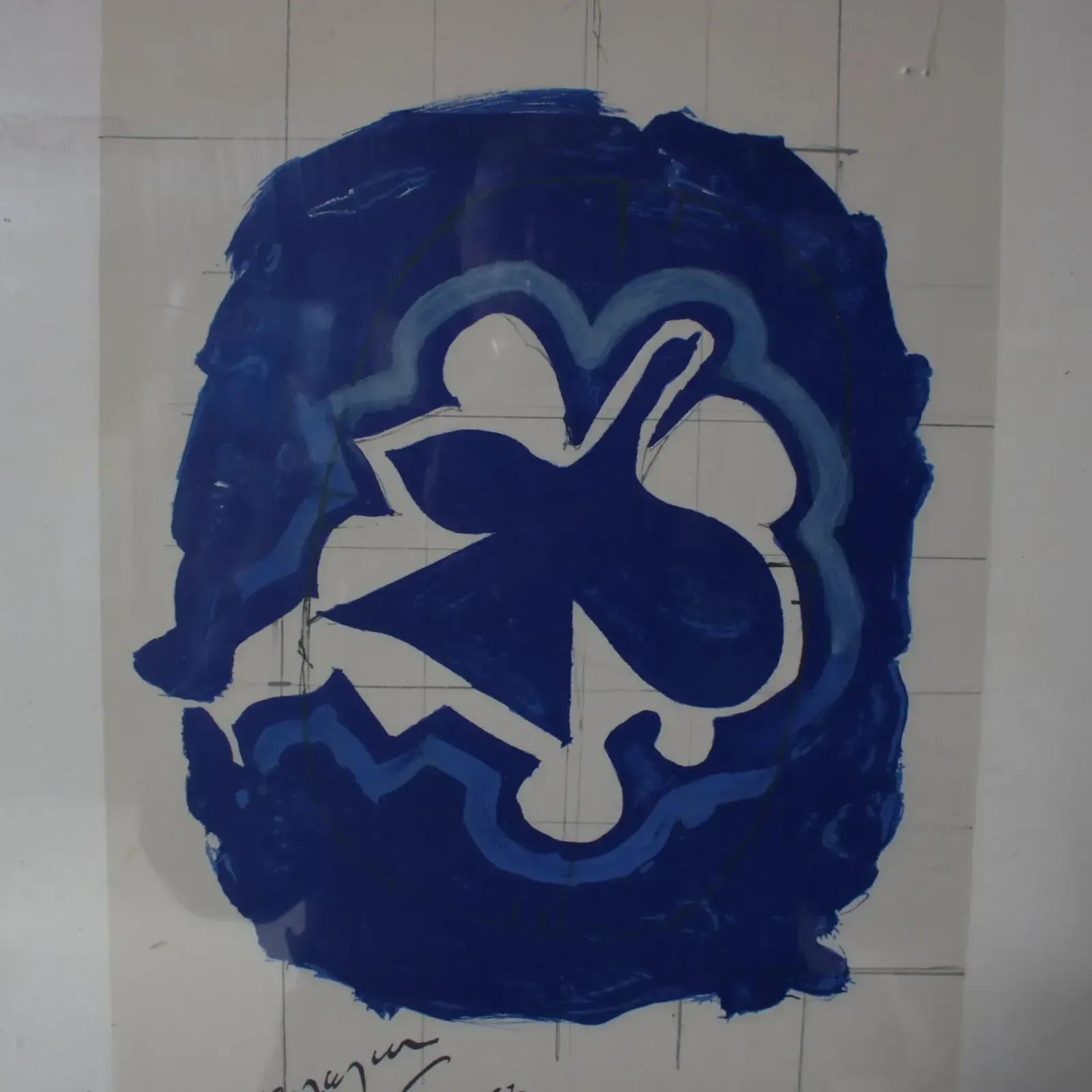 1965 George Braque Lithograph By Mourlot, France photo Art