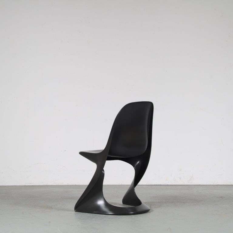 2000s Black “Casalino” Chair By Alexander Begge For Casala, Germany – Large Stock! photo buy