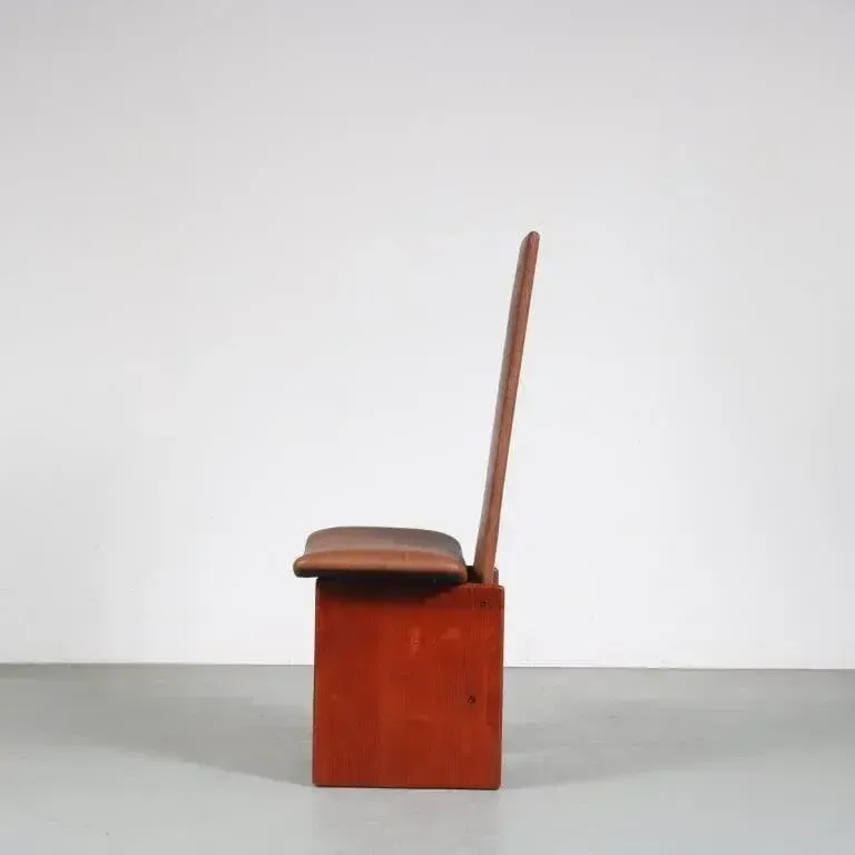 Kazuki” Dining Chairs By Kazuhide Takahama For Gavina, Italy 1980 photo buy