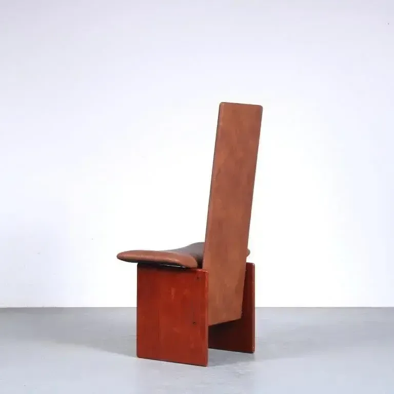Kazuki” Dining Chairs By Kazuhide Takahama For Gavina, Italy 1980 photo vintage