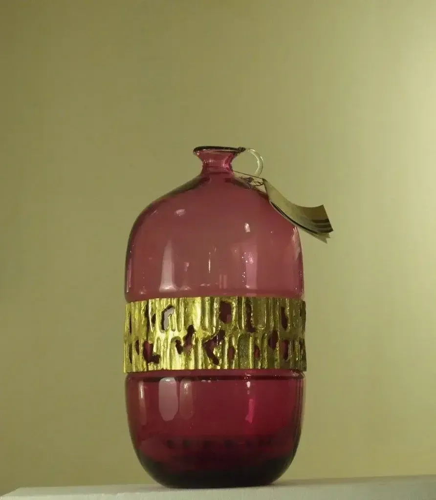 Angelo Brotto “Iside” Vase For Esperia, Italy 1980 photo for sale
