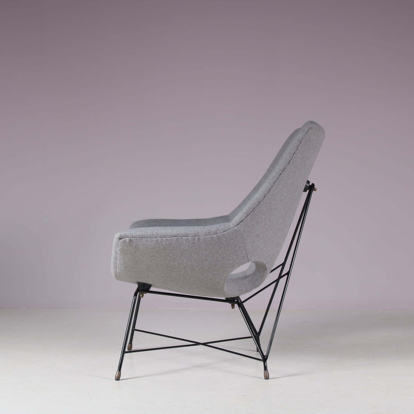 “Kosmos” Lounge Chair By Augusto Bozzi For Saporiti, Italy 1950 photo buy