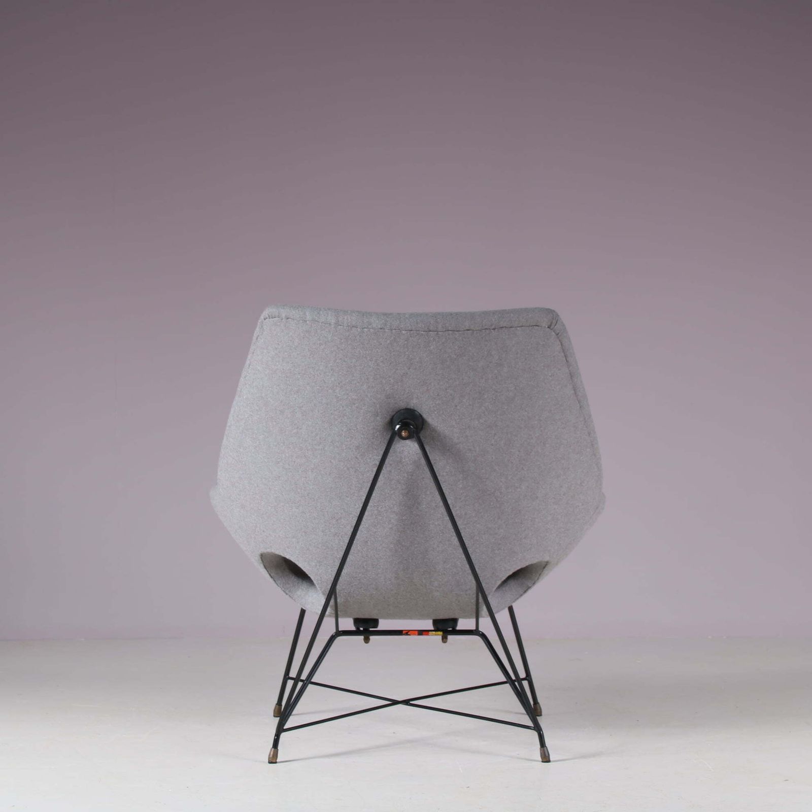 Furniture “Kosmos” Lounge Chair By Augusto Bozzi For Saporiti, Italy 1950 photo
