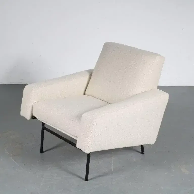 Pierre Guariche Lounge Chair For Airborne, France 1960 photo Furniture