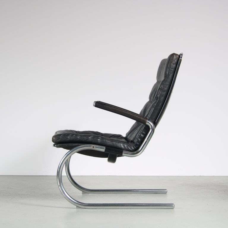 Jorgen Kastholm Lounge Chair Denmark 1960 photo vinterior