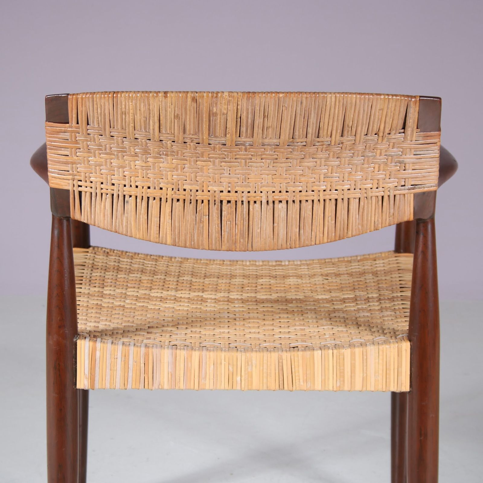 1220.0 Side Chair By Einar Larsen & Aksel Bender Madsen For Willy Beck, Denmark 1950 photo