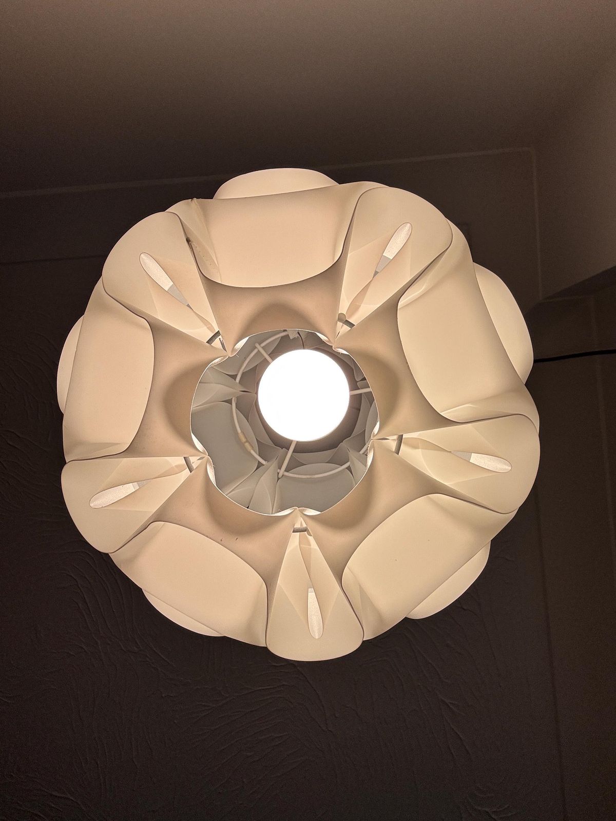 White Sinus Pendant Designed By Poul Christiansen For Le Klint Denmark In 1971, Model 172 photo 500.0